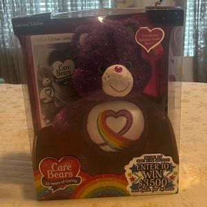 Rainbow Heart Bear